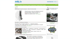 Desktop Screenshot of mtb.lv